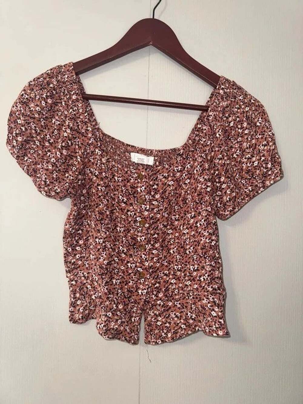 Ivy & Main Butterfly Cut Crop Top